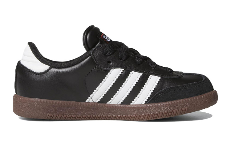 Кеды adidas Samba Classic K (черно-белые) — фото 4