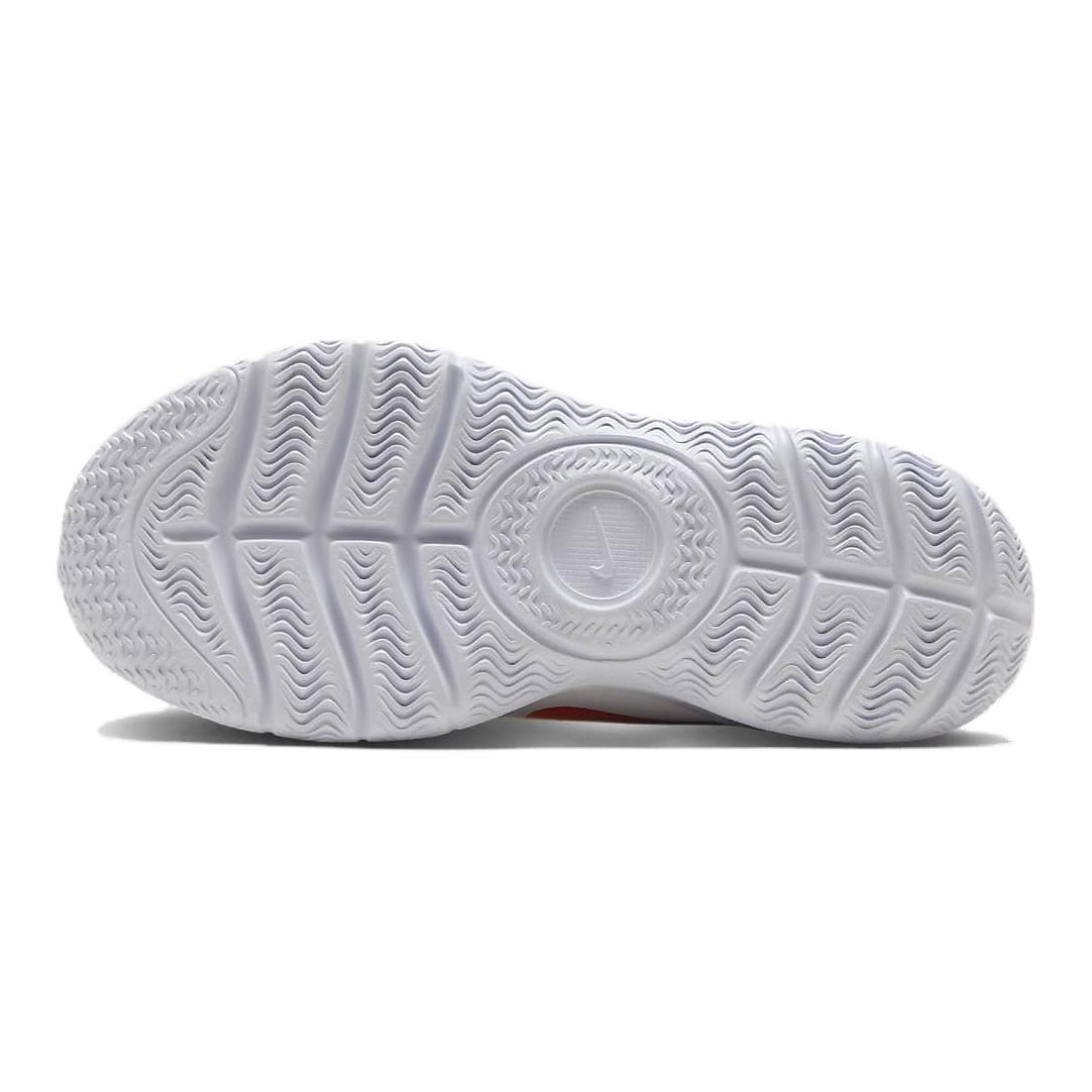 Детские кроссовки Nike Flex Runner (бело-сине-красные) — 白色/白色/冰川蓝/浅深红 — фото 8