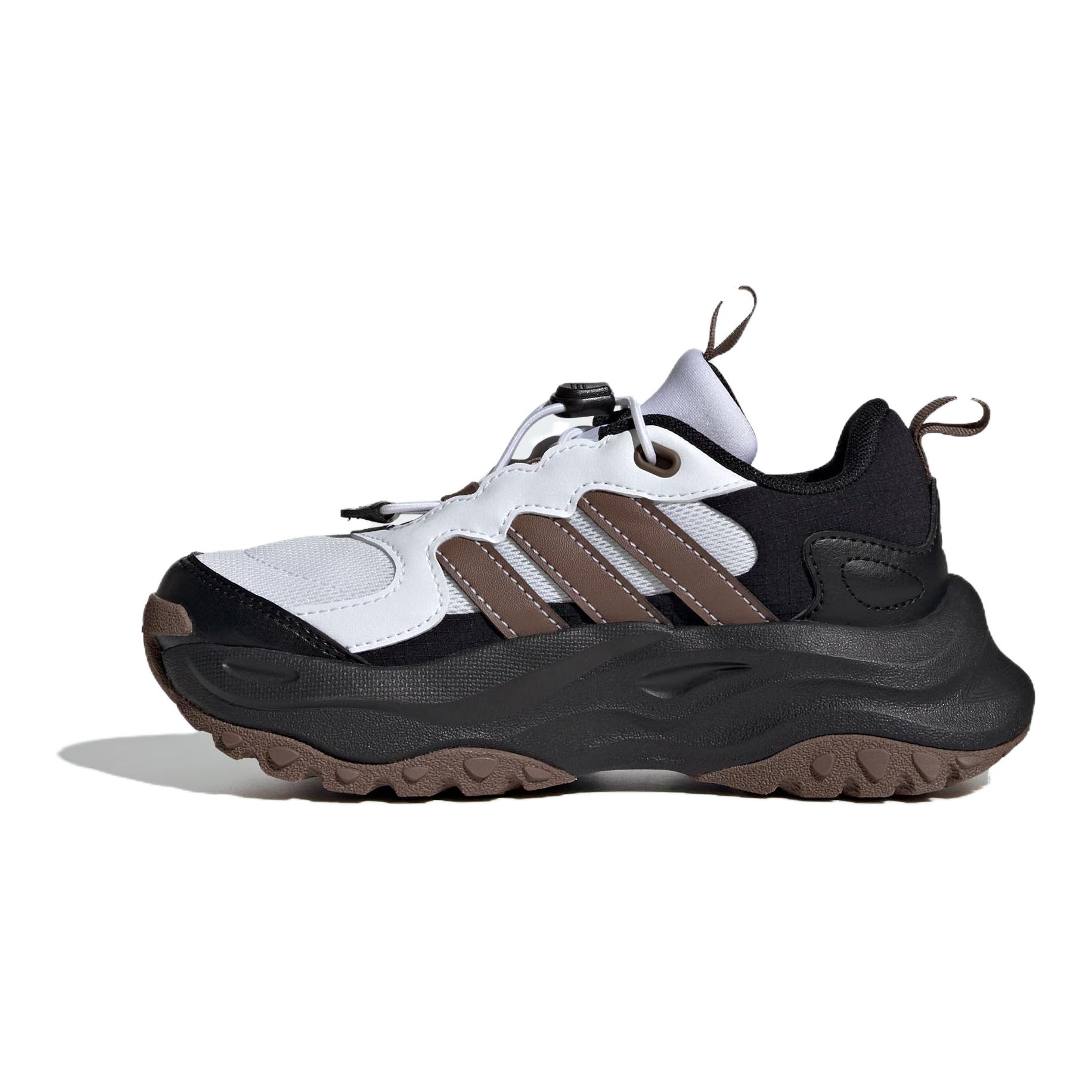 Кроссовки adidas adidasMaxxwavy (черно-бело-коричневые)