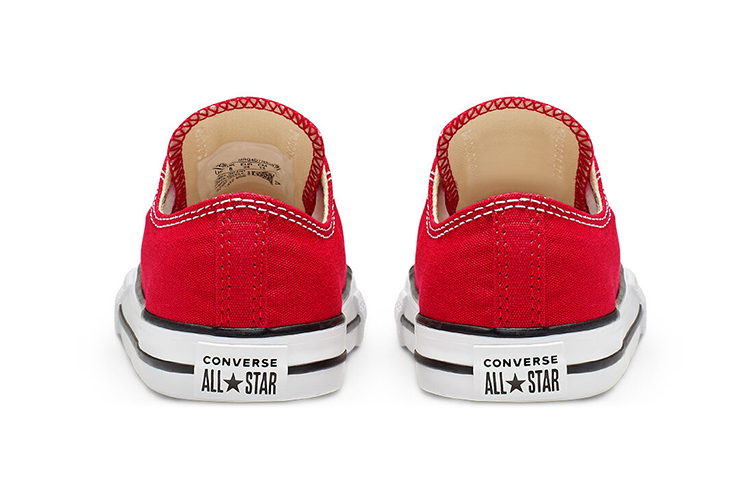 Детские кеды Converse Chuck Taylor All Star (белые) — 经典红 — фото 6