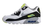 Nike Air Max 90 Cushioning Abrasion Resistant Low top Running Shoes White Black Green Unisex