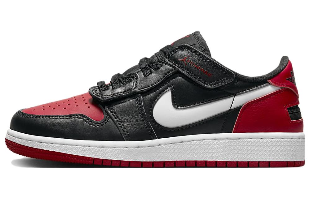 Кроссовки Jordan Air Jordan 1 Low FlyEase (черный / красный)