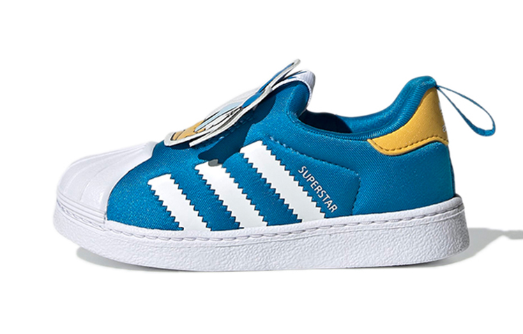 Disney/Disney x adidas originals 360 casual and comfortable wear-resistant low-top children's sneakers blue small and medium-sized children