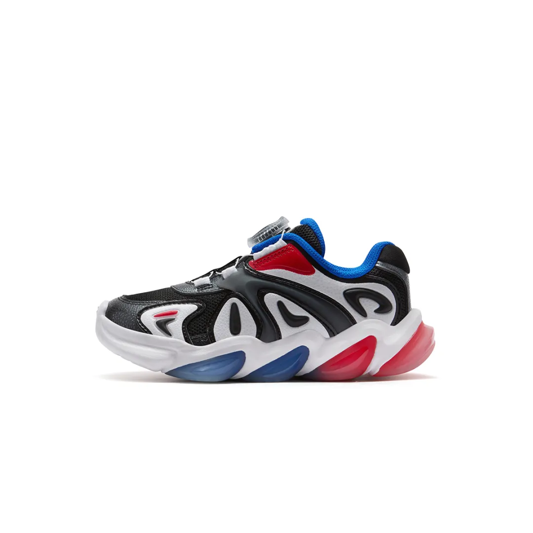 FILA KIDS Heritage FHT Synthetic Leather, Textile Abrasion Resistant Lightweight Cushioning Low top Training Shoes