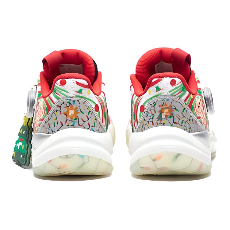 Детские кроссовки Fila KIDS (черно-красные) — фото 7