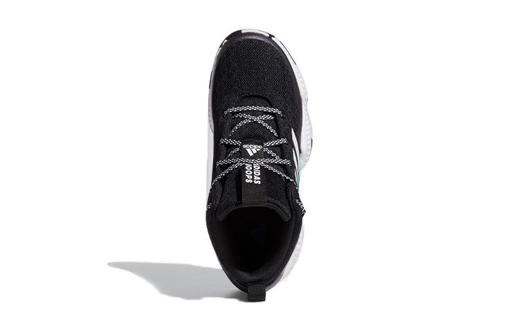 Детские кроссовки adidas Lockdown J (черный / белый) — Чёрный / белый — фото 5