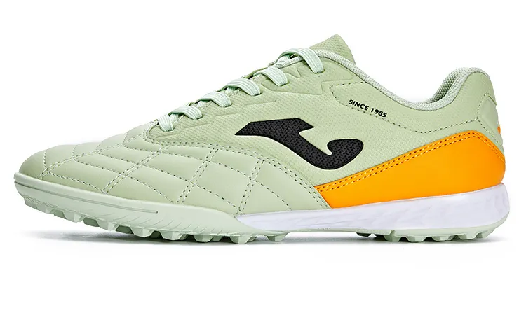 Joma Synthetic Leather Comfortable Low top Kids' Soccer Shoes Light Green Kids'