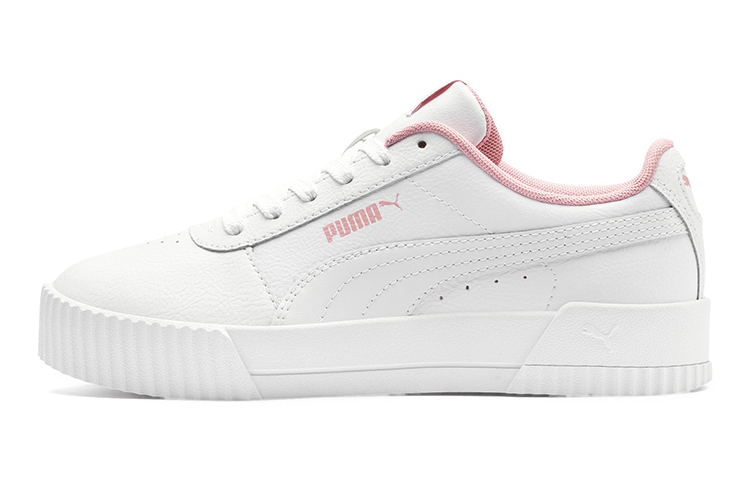 Детские кеды PUMA PUMA Carina L (бело-розовые)