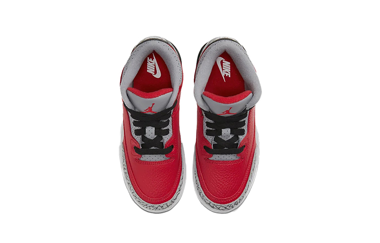 Детские кроссовки Jordan Air Jordan 3 Retro SE (красный) — фото 3
