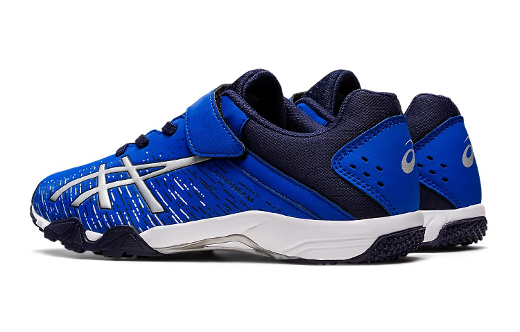 Детские кроссовки ASICS Lazerbeam SH (сине-белые) — 靛蓝/白 — фото 6
