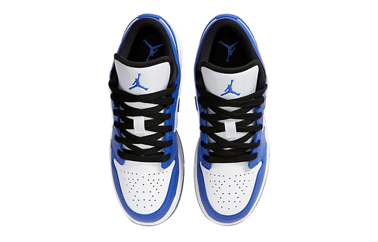 Кроссовки Jordan Air Jordan 1 Low Game Royal (бело-синие) — фото 6