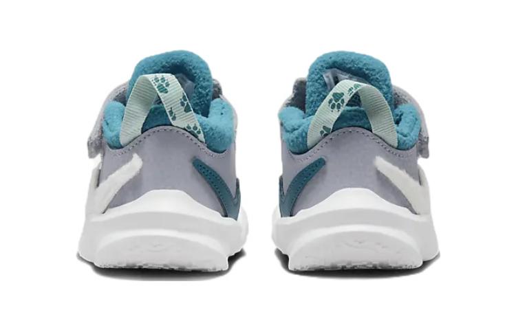 Детские кроссовки Nike Team Hustle D 10 (серый) — 狼灰/亮杉木绿/瓷釉绿/山峰白 — фото 7