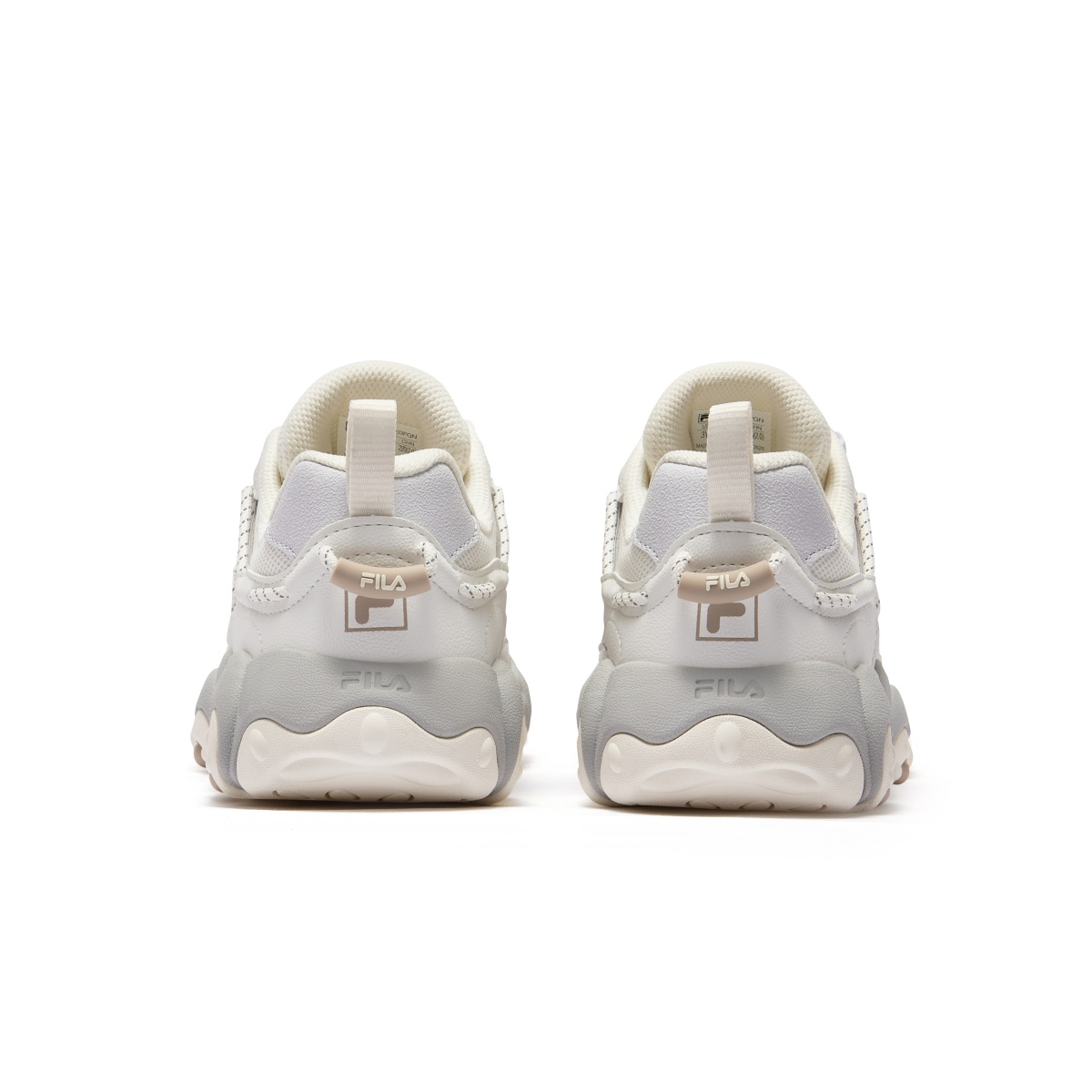 Детские кроссовки Fila Kids Fluid 6 (молочные) — фото 5