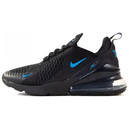 Nike Air Max 270 Black Imperial Blue GS