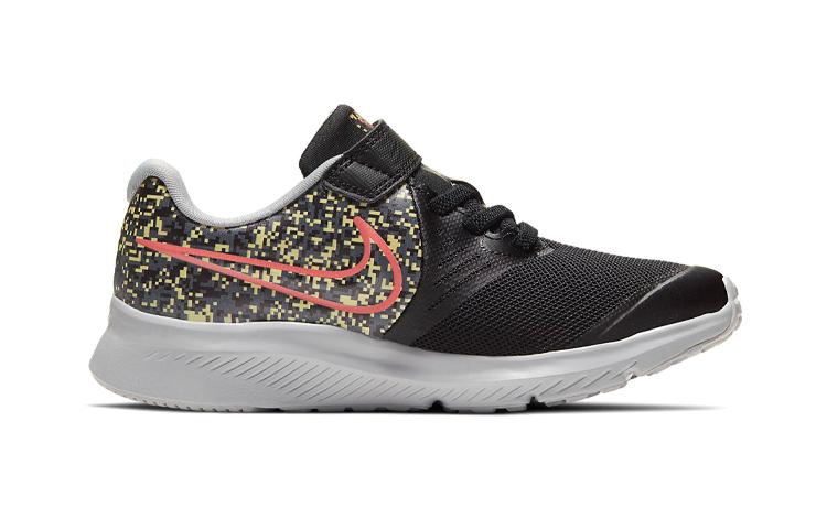 Детские кроссовки Nike Star Runner 2 (черно-красно-желтые) — Чёрный / красный / жёлтый — фото 3
