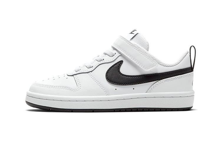 Кеды Nike Court Borough Low 2 (бело-черные)