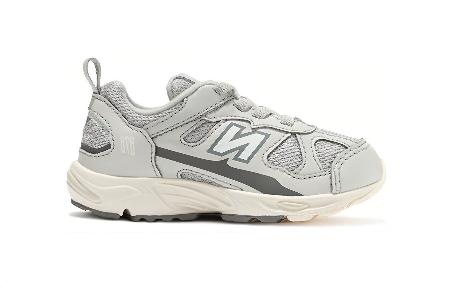 Детские кроссовки New Balance 878 (серый) — 雾灰色 — фото 3