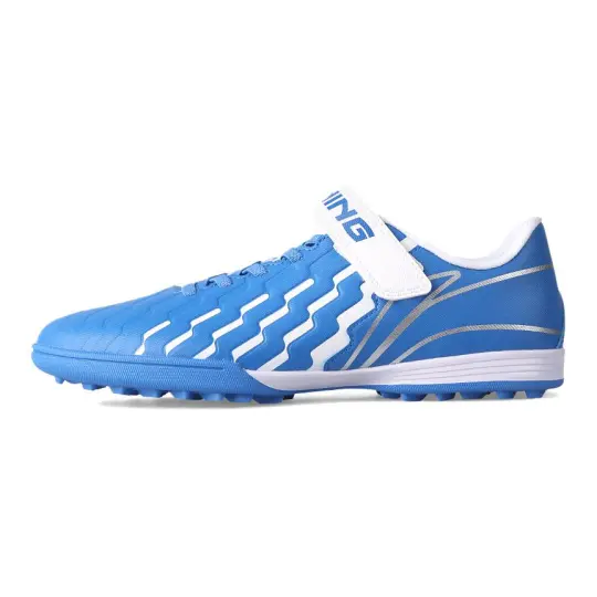 Li Ning YOUNG Low top Kids' Soccer Shoes French Blue Kids'