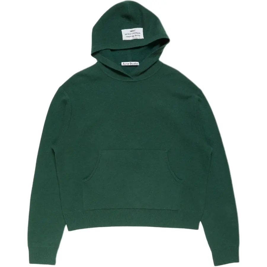 Acne Studios knitted long-sleeve hoodie