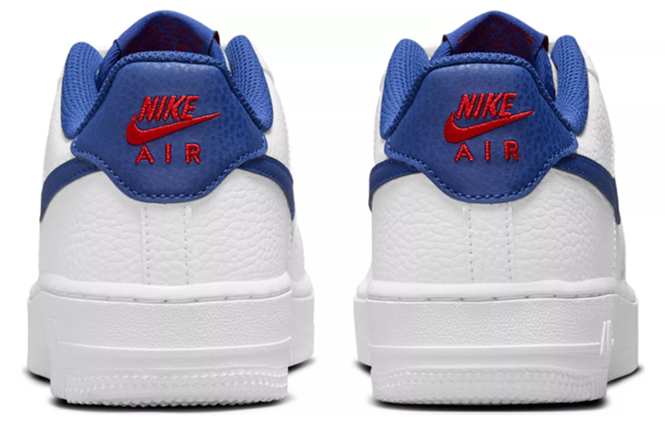 Кроссовки NikeAir Force 1 GS (сине-белые) — фото 12