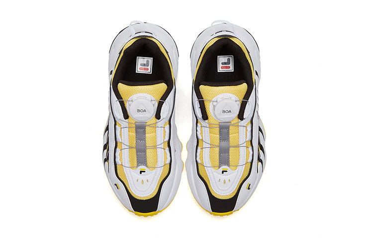 Кроссовки FILA KIDS (желтые) — фото 4