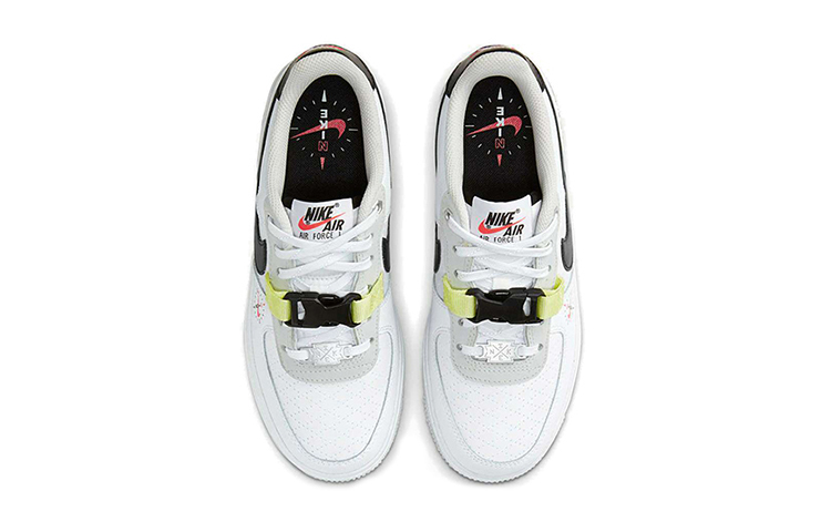 Кроссовки Nike Air Force 1 Fresh Perspective (черно-бело-красные) — фото 6