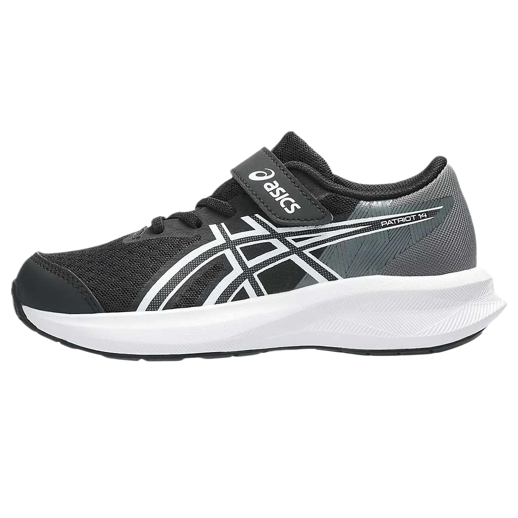 Детские кроссовки ASICS ASICS patriot 14 (черно-белые)