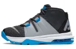 Nike Air Max Charge Cushioning Abrasion Resistant Mid top Vintage Basketball Shoes Black Gray Unisex