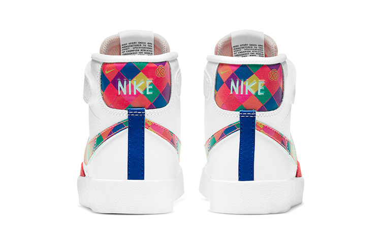 Детские кеды Nike Blazer 77 "CNY (белые) — фото 7