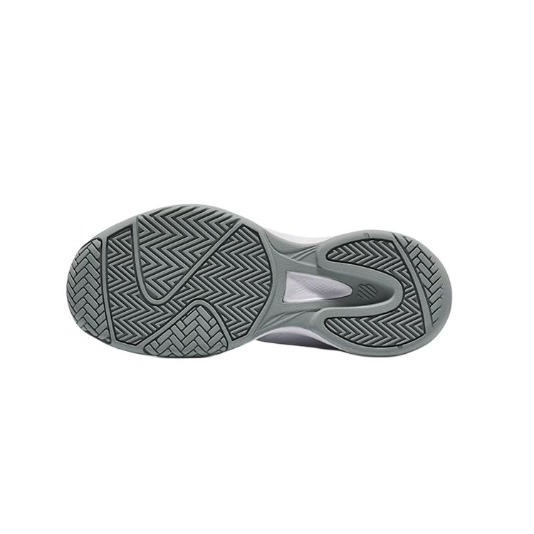 K·SWISS Textile, Synthetic Leather Low top Tennis Shoes Women’s White Silver
