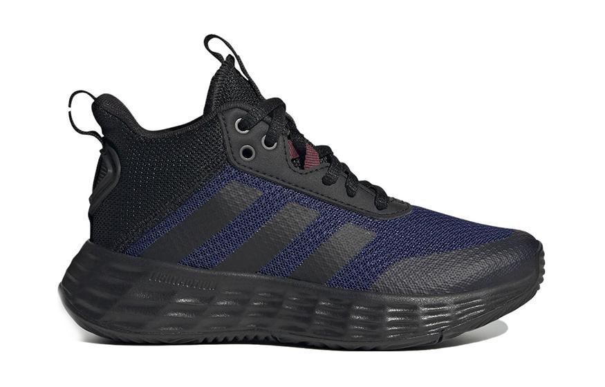 Детские кроссовки adidas OwnTheGame 2.0 (черный / синий) — Чёрный / синий — фото 3
