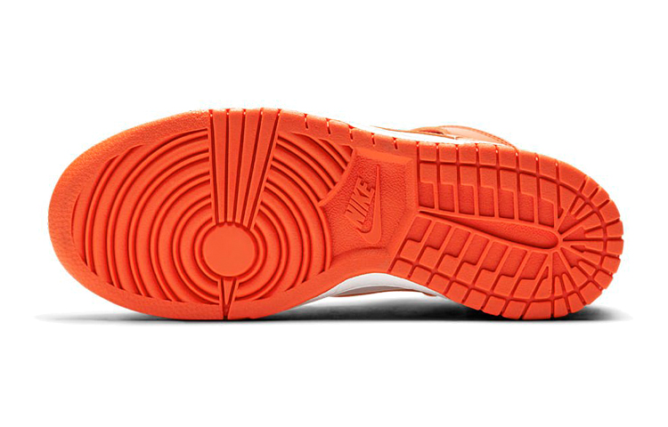 Кеды Nike Dunk "Orange Blaze" (бело-оранжевые) — фото 9