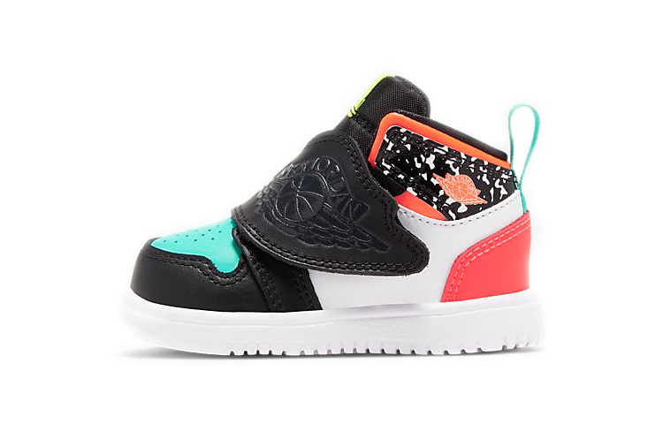 Кроссовки Jordan Air Jordan 1 (черно-красные)