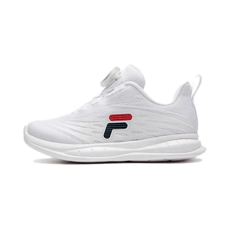FILA KIDS Boa Slip Resistant Abrasion Resistant Slip Resistant Abrasion Resistant Low top Kids' Training Shoes White