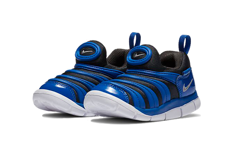 Детские кроссовки Nike Dynamo Free (сине-черные) — фото 4