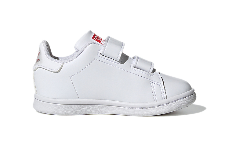 Кеды adidas originals STAN SMITH (бело-красные) — фото 2