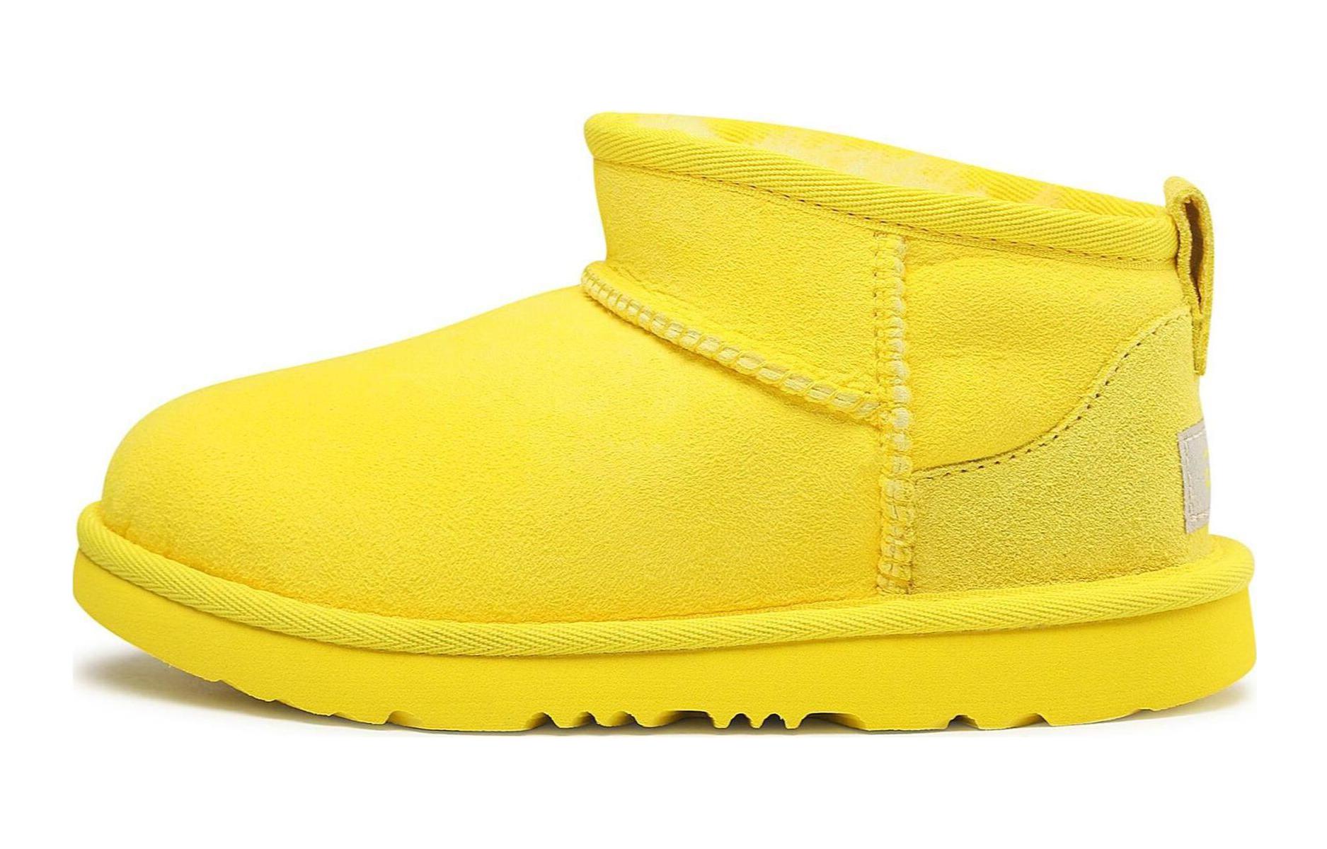 Ботинки UGG (желтый)
