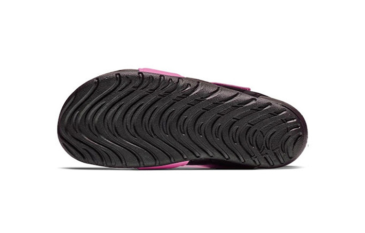 Детские сандалии Nike Sunray Protect 2 (черно-розовые) — Чёрныйрозовый — фото 6
