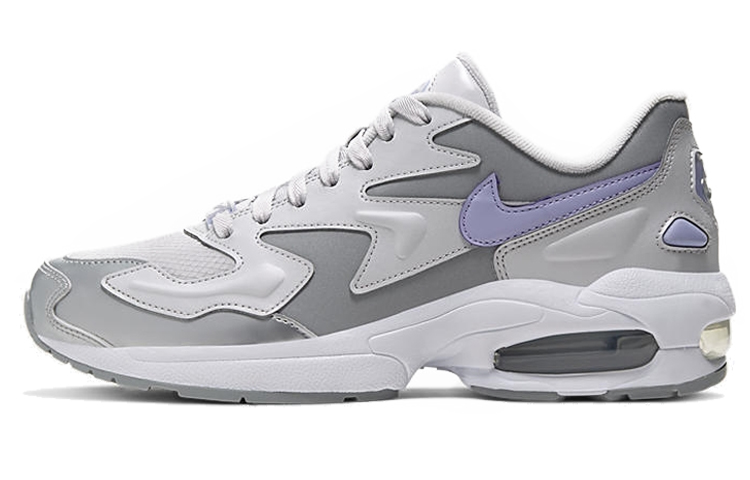 Кроссовки Nike Air Max 2 Light (серебристо-белые)