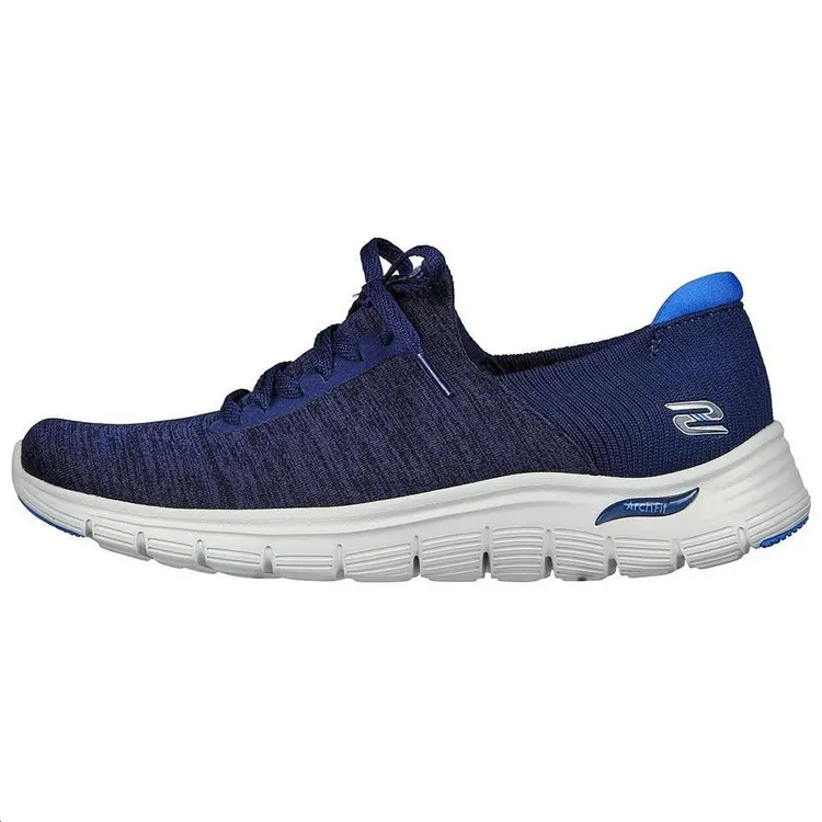 Skechers ARCH FIT VISTA Low top Casual Shoes Women's Blue