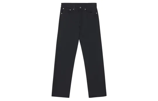 Levi’s Levi’s 505 — удобные, простые, универсальные, легкие, модные черные узкие джинсы прямого кроя для мужчин