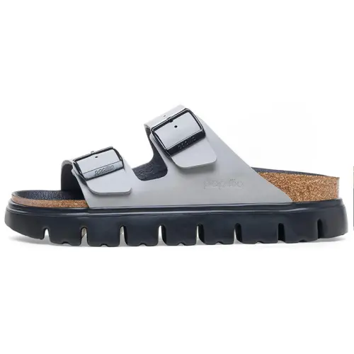 Birkenstock Arizona Chunky Slide Slippers Women's Gray Regular Edition