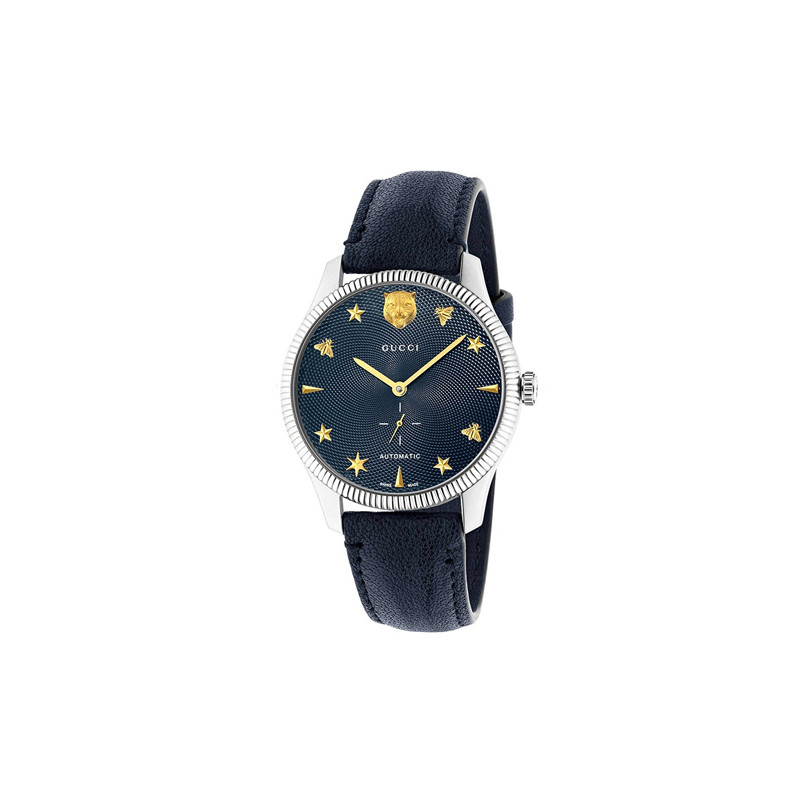 Мужские часы Gucci G-Timeless (синие) — фото 10