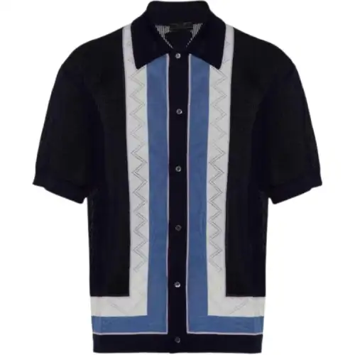 PRADA SS24 Cashmere Sweater Men's Black