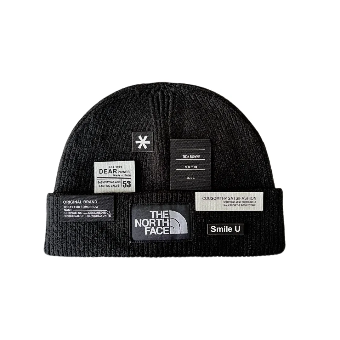 THE NORTH FACE Acrylic Nylon Beanies Unisex Black
