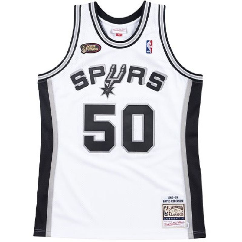 Mitchell Ness David Robinson San Antonio Spurs 1998-99 jersey