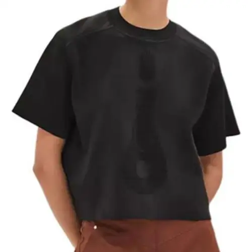 HERMES Knitwear Women's Black Crew Neck Moderate Other