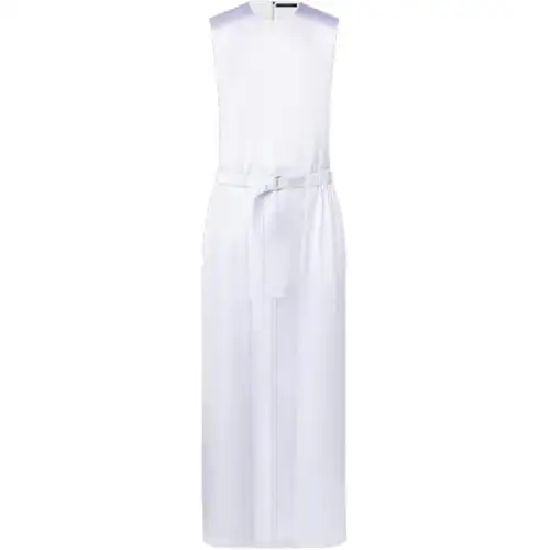 LOUIS VUITTON Sleeveless Dress Women's White