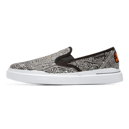 COLE HAAN x Keith Haring Low top Canvas Shoes Women's Black