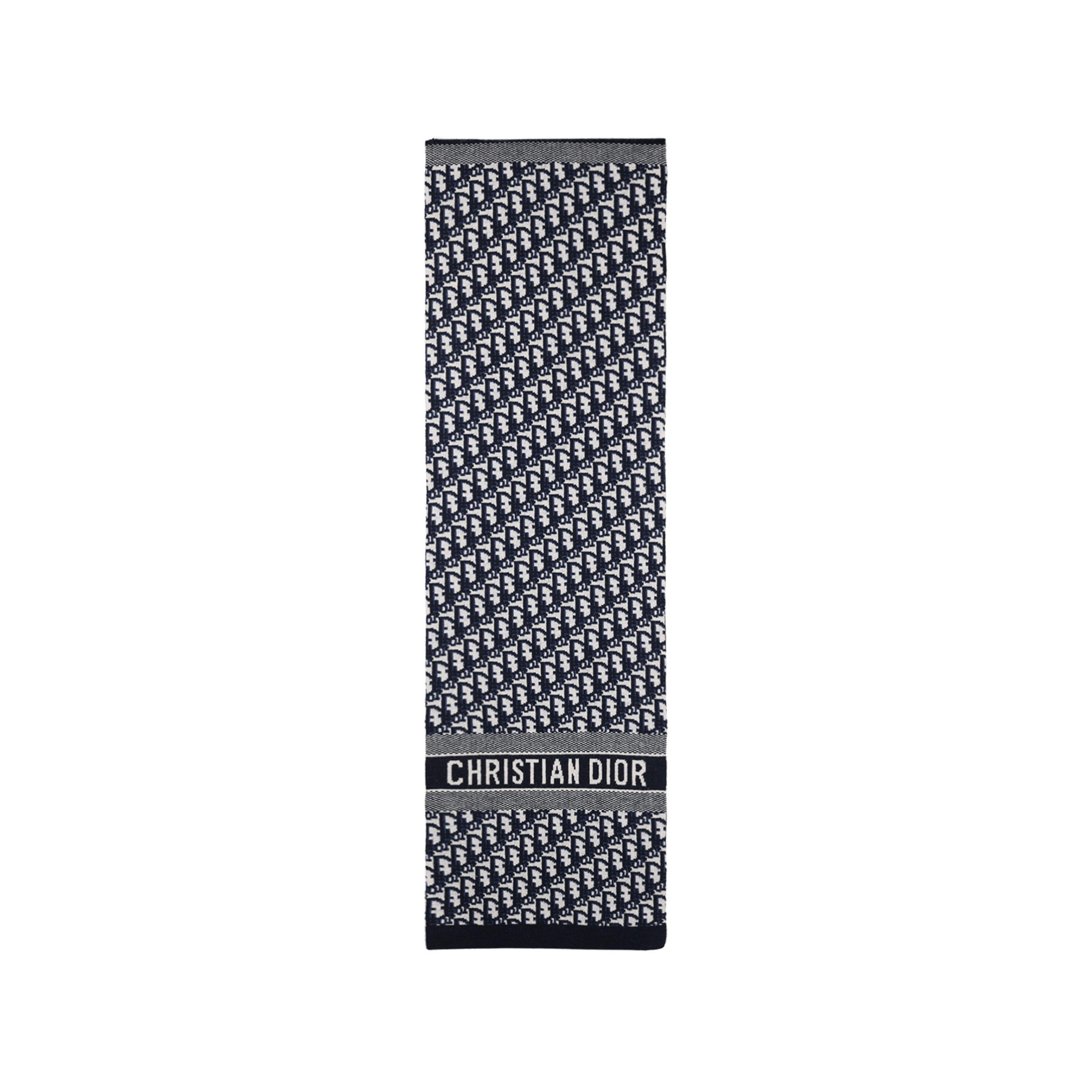 Шаль Dior Oblique (синяя)